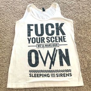 Sleeping with Sirens tank top